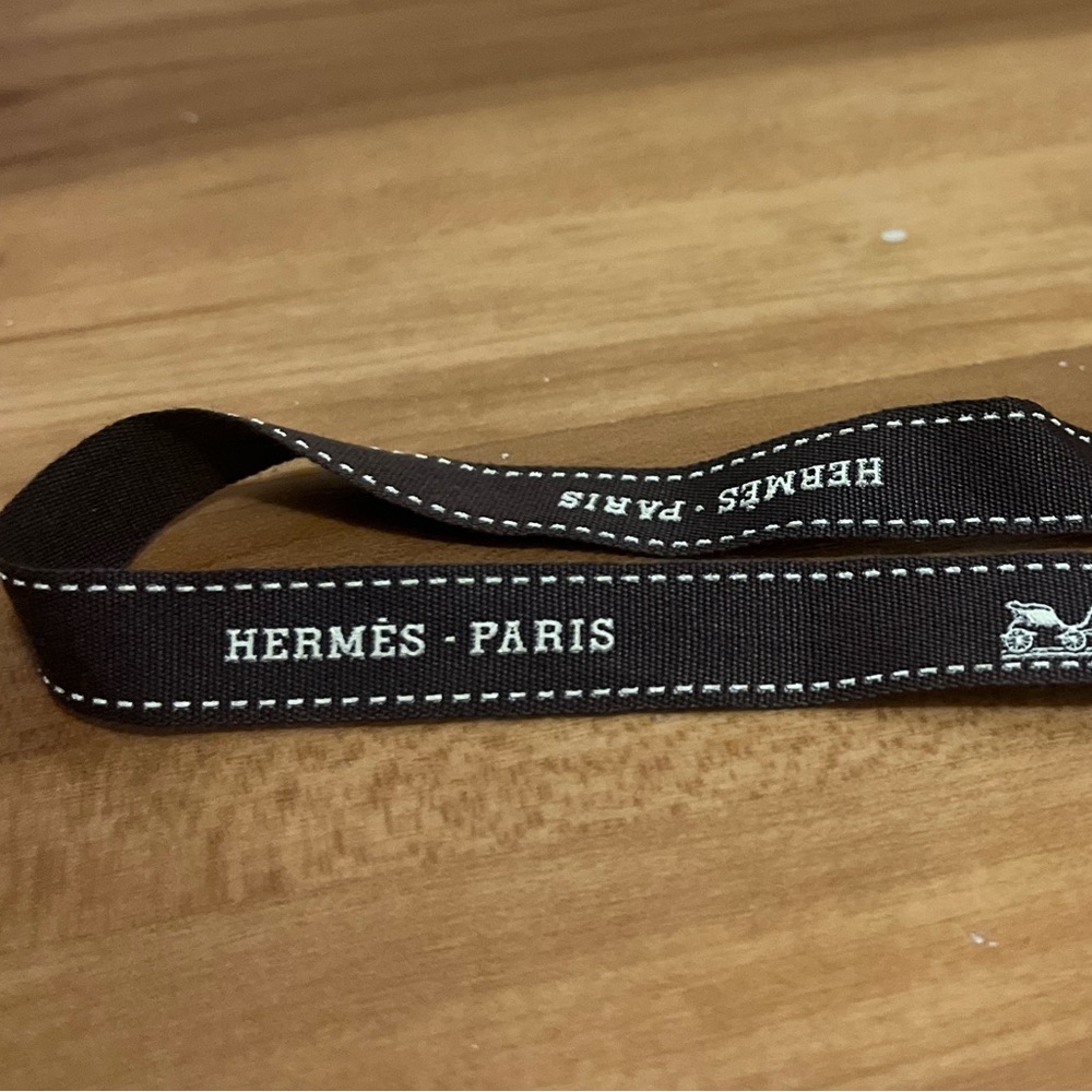 Authentic Hermes gift ribbon